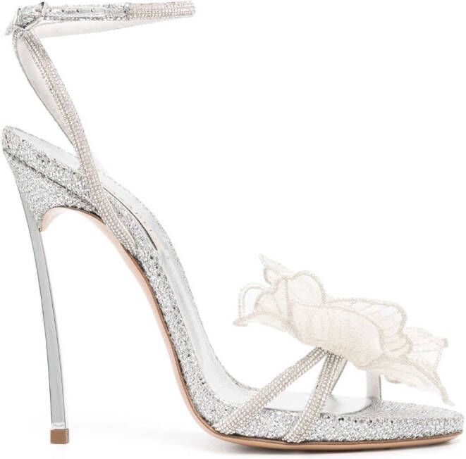 Casadei Blade Belle Epoque pumps Zilver