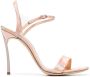 Casadei Blade V leren sandalen Goud - Thumbnail 1