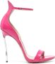 Casadei Cappa Blade leren sandalen Roze - Thumbnail 1