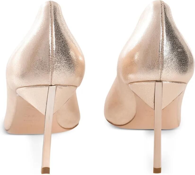 Casadei 100 mm Blade metallic pumps Goud - Foto 2