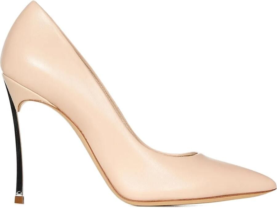 Casadei 100mm Blade pumps NUDE BEIGE