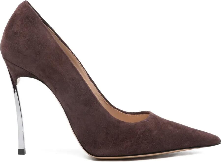 Casadei 100mm Blade stiletto pumps Paars