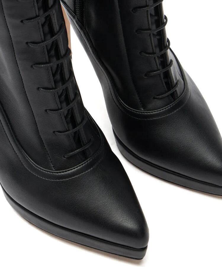 Casadei 100mm Michelle laarzen met veters Zwart - Foto 2