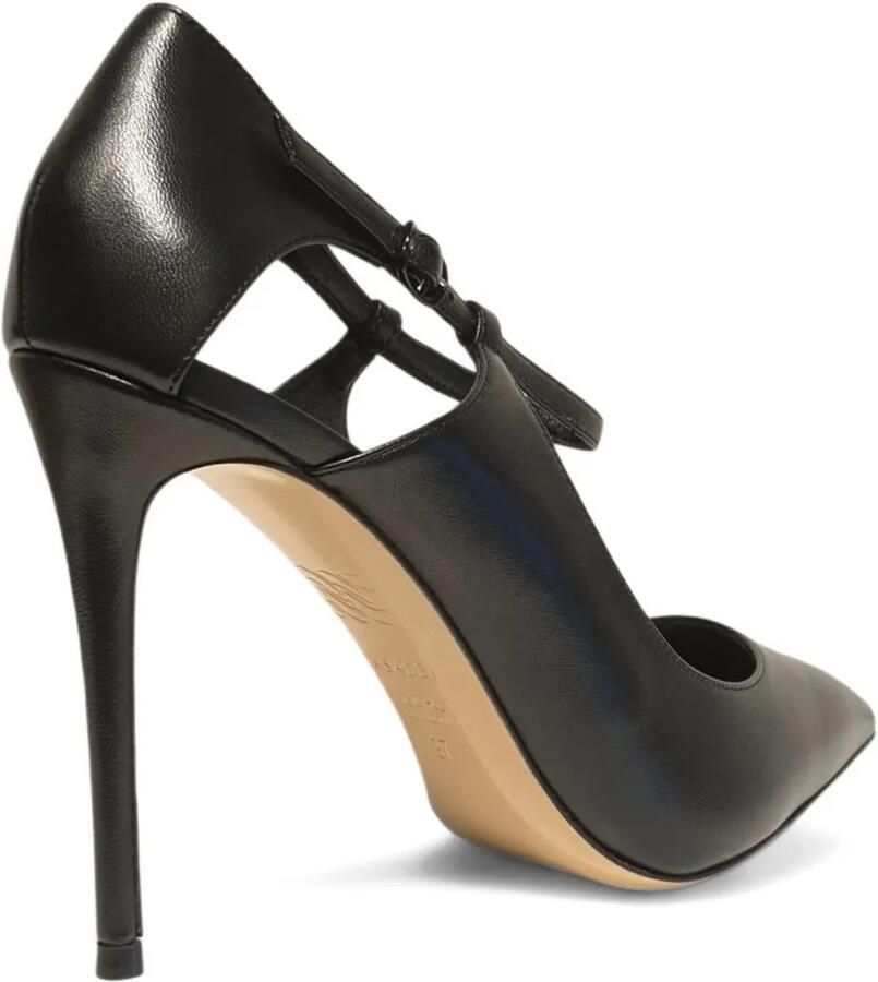 Casadei 100mm Samurai Julia stiletto pumps met T-bandje Zwart - Foto 2
