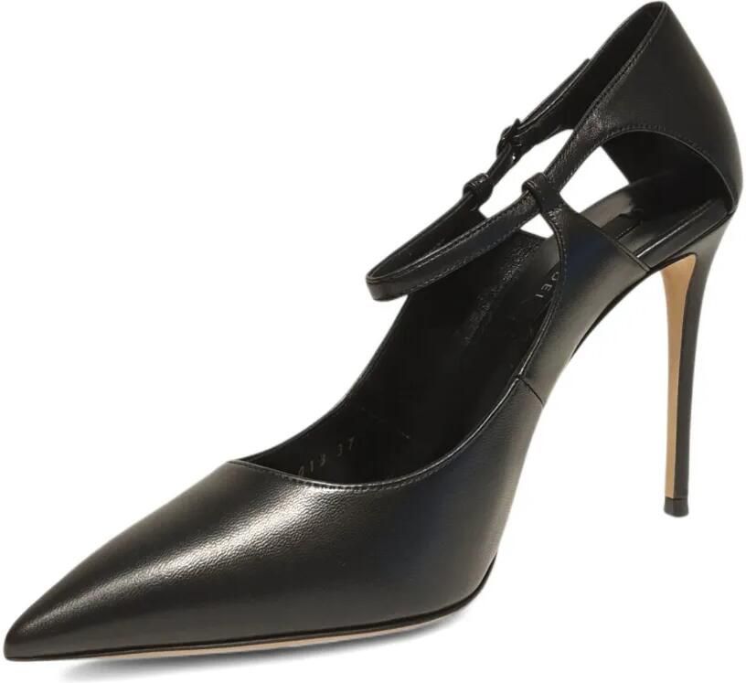 Casadei 100mm Samurai Julia stiletto pumps met T-bandje Zwart - Foto 3