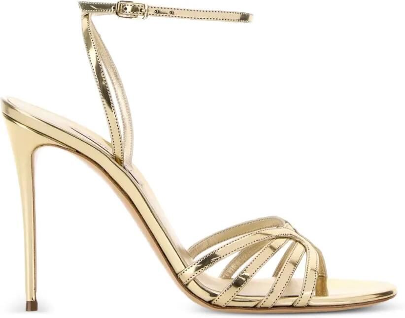 Casadei 110 mm Interstellar sandalen Goud
