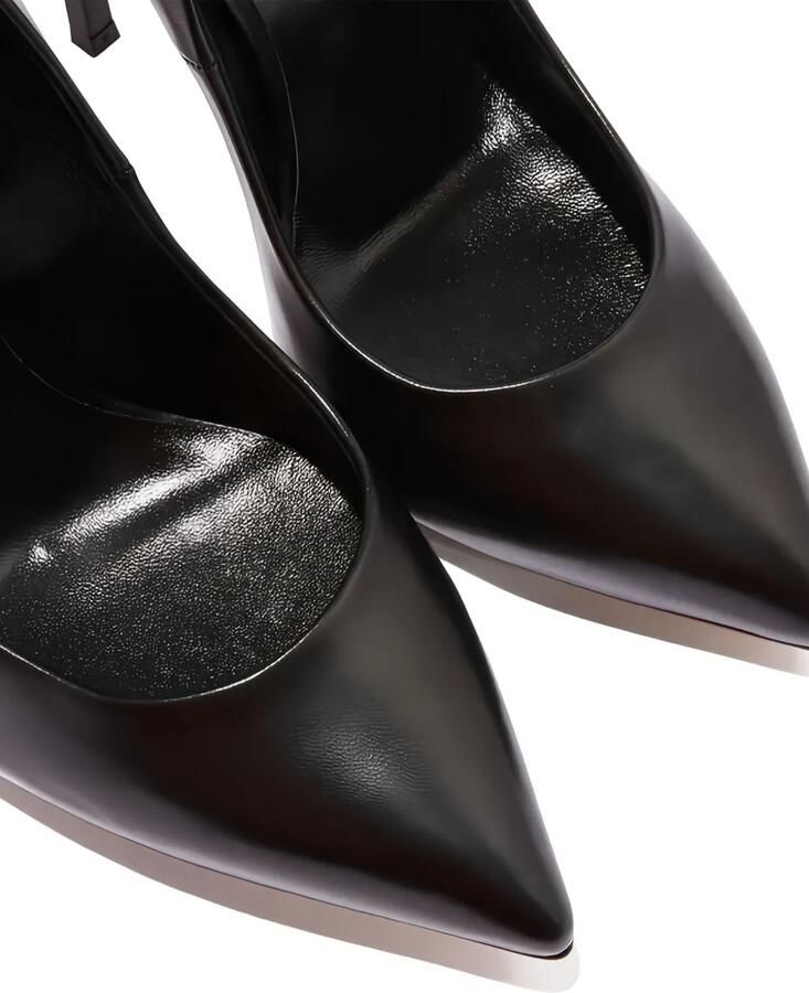 Casadei 115 mm leren pumps met hak Zwart - Foto 2