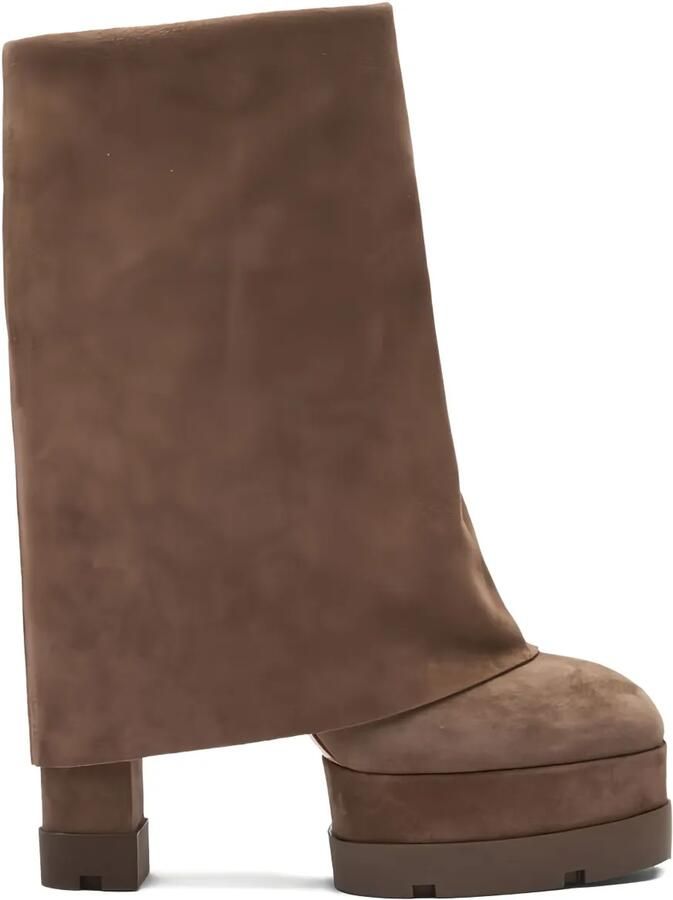 Casadei 120mm Nancy laarzen Bruin
