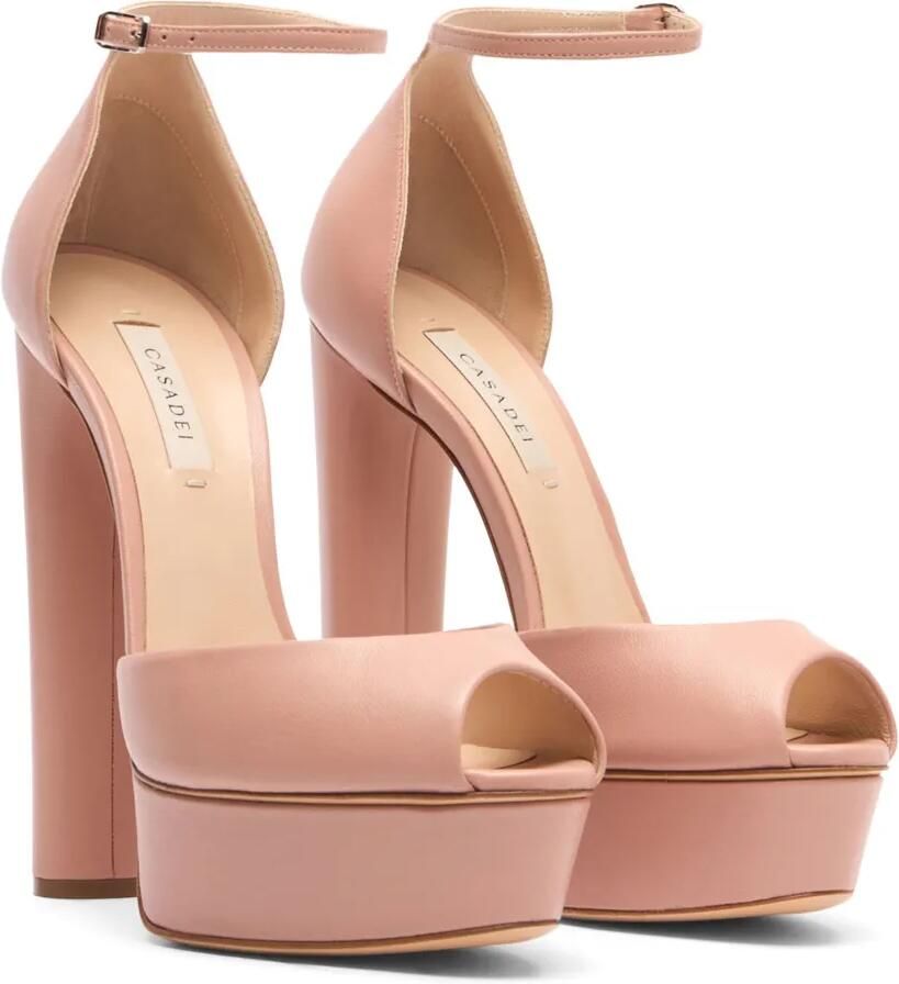 Casadei 140 mm Flora sandalen Roze - Foto 2