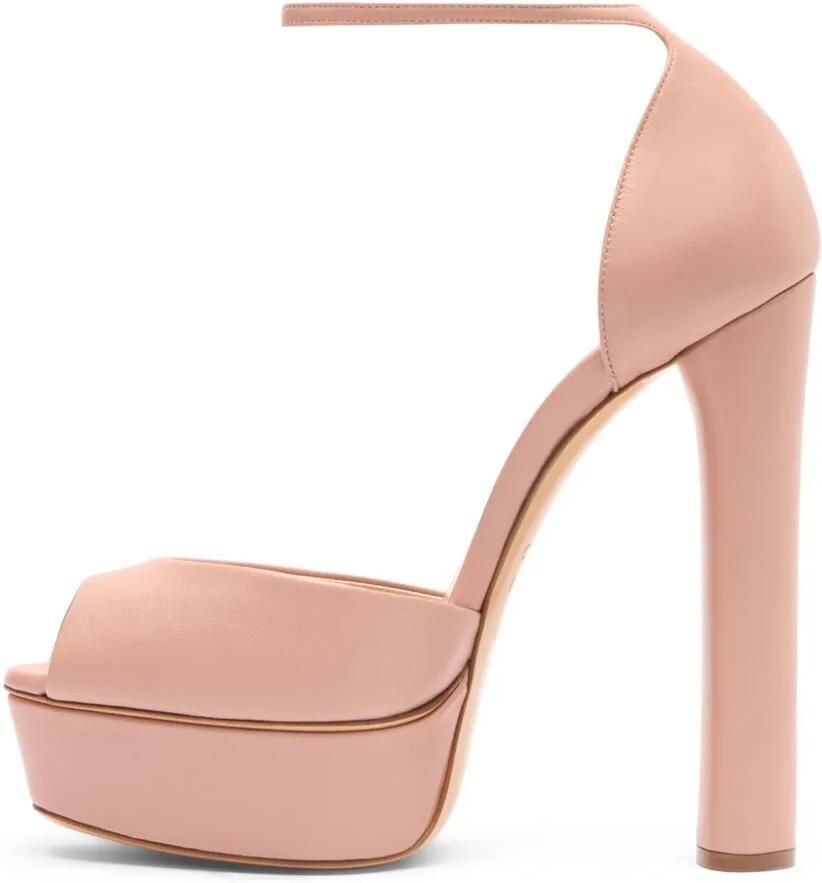 Casadei 140 mm Flora sandalen Roze - Foto 3