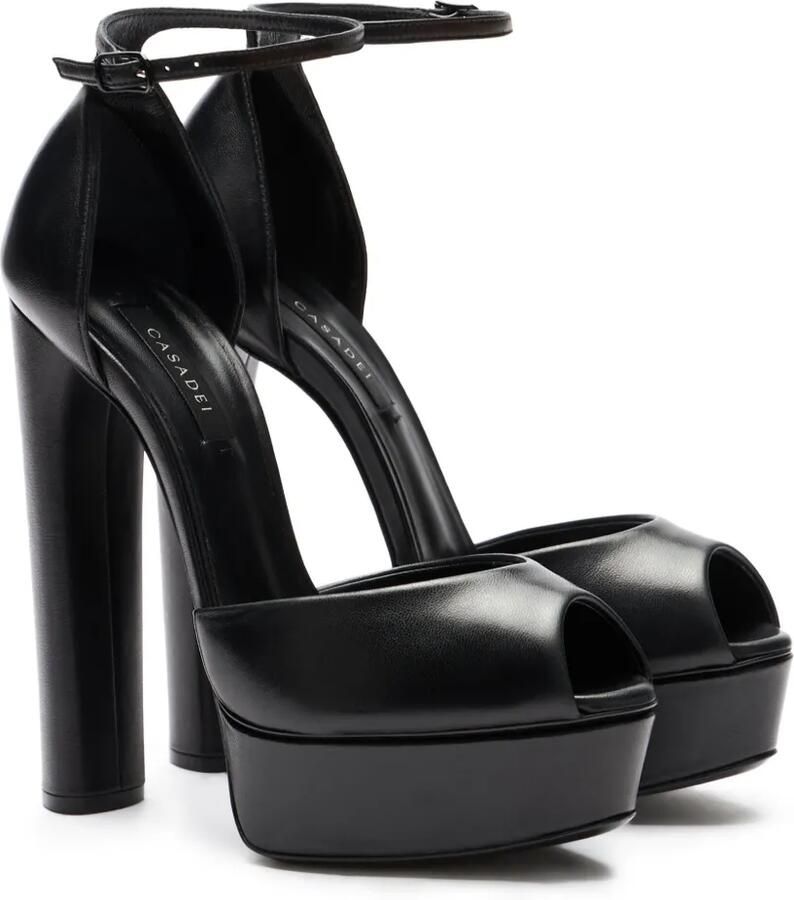 Casadei 140 mm Flora sandalen Zwart - Foto 2