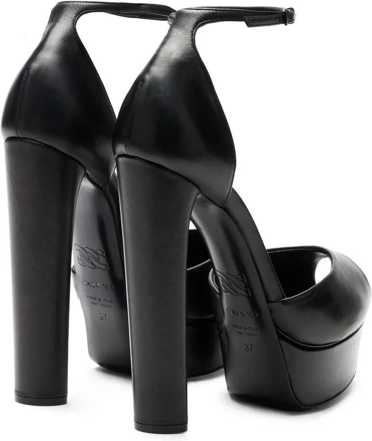 Casadei 140 mm Flora sandalen Zwart - Foto 4