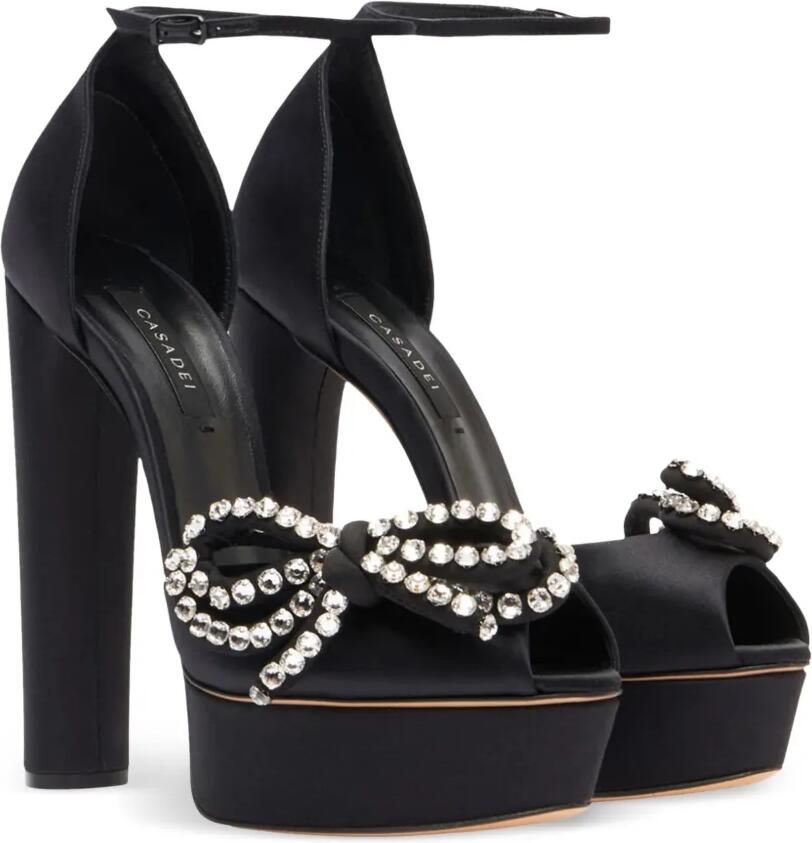 Casadei 140 mm Judith sandalen Zwart - Foto 5