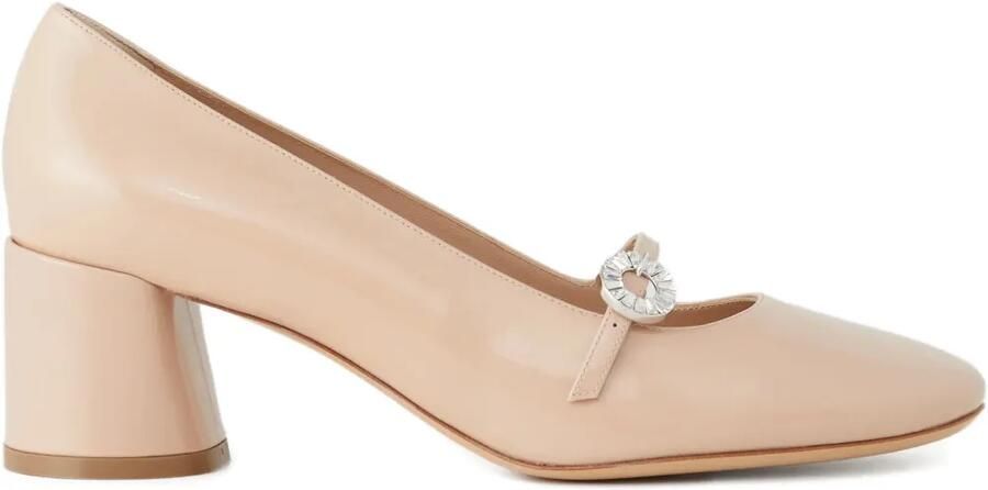 Casadei 50 mm Cleo pumps Beige