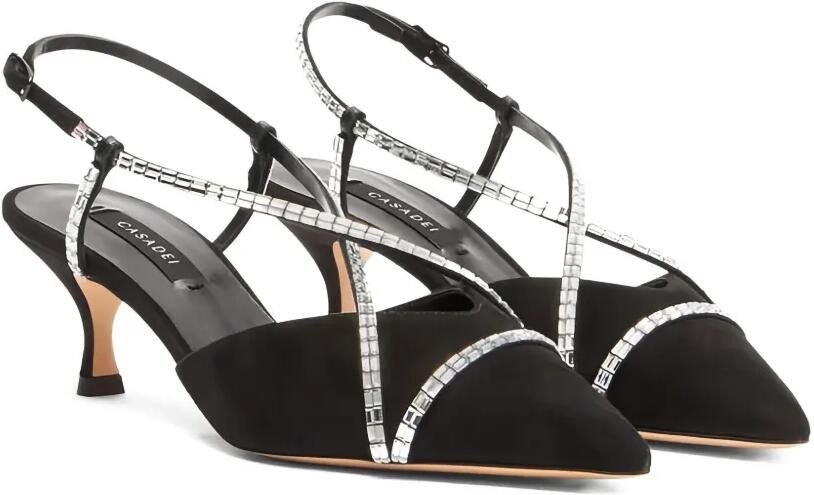 Casadei 50 mm Starsway pumps Zwart - Foto 3