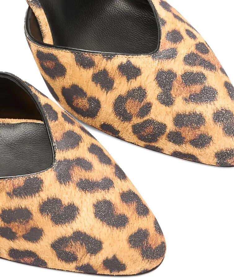 Casadei 80 mm Venus Malesia pumps met luipaardprint Bruin - Foto 2