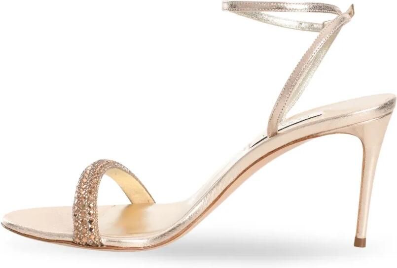 Casadei 90 mm Blade Stratosphere sandalen Beige - Foto 5