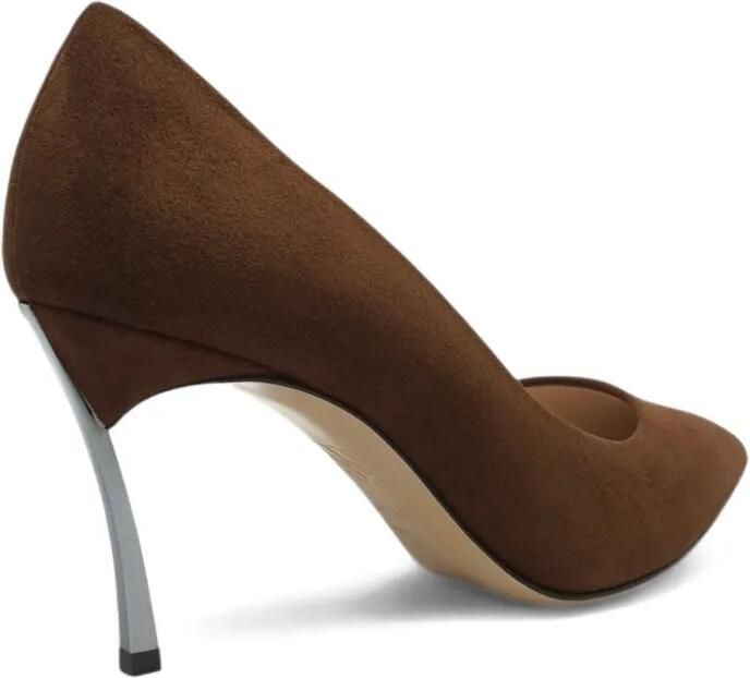 Casadei 90mm Samurai Blade pumps Bruin - Foto 3