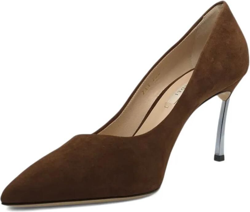 Casadei 90mm Samurai Blade pumps Bruin - Foto 2