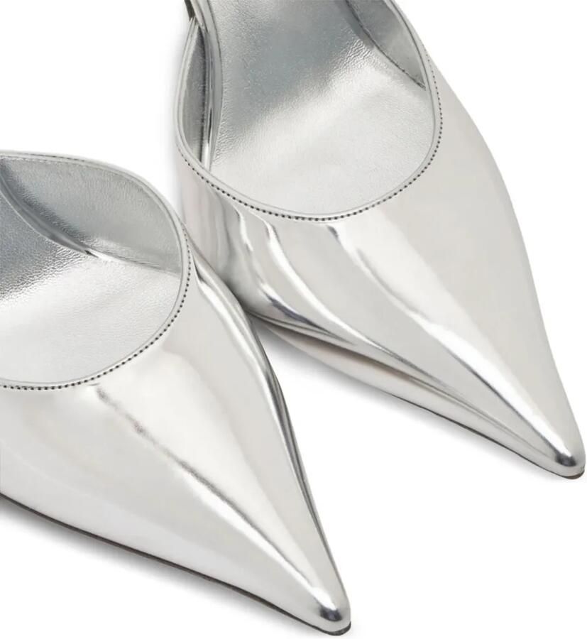 Casadei Alice 100 mm pumps Zilver - Foto 2