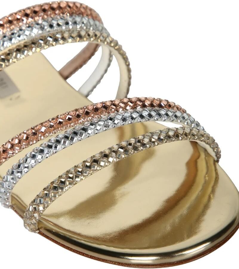 Casadei Androme sandalen verfraaid met kristallen Goud - Foto 2