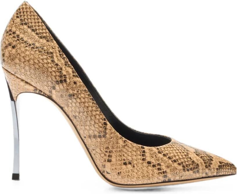 Casadei Blade Basilisco pumps Beige