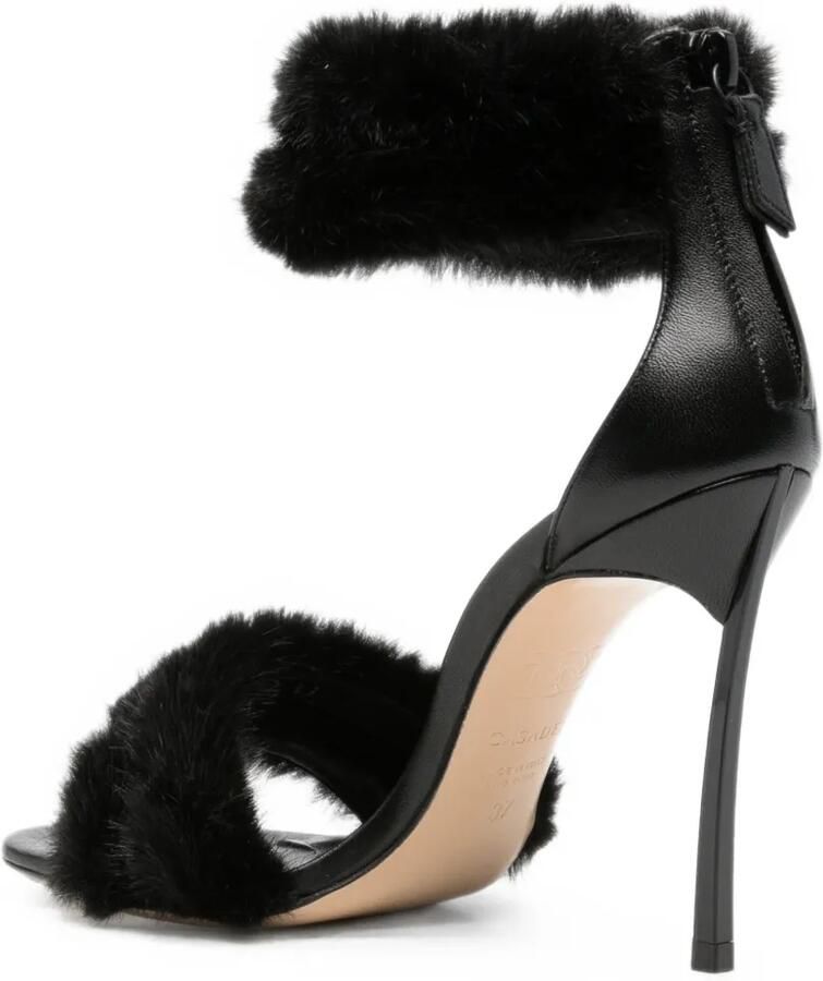 Casadei Blade Diva Minorca sandalen Zwart - Foto 2