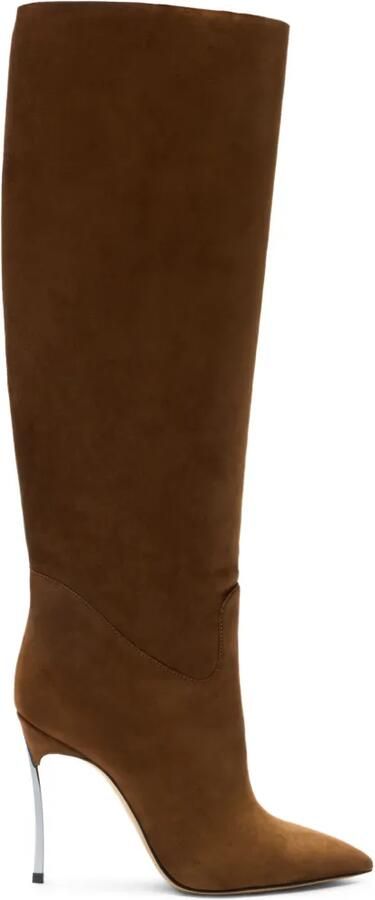 Casadei Blade knielaarzen Bruin