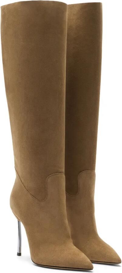 Casadei Blade knielaarzen Bruin - Foto 3
