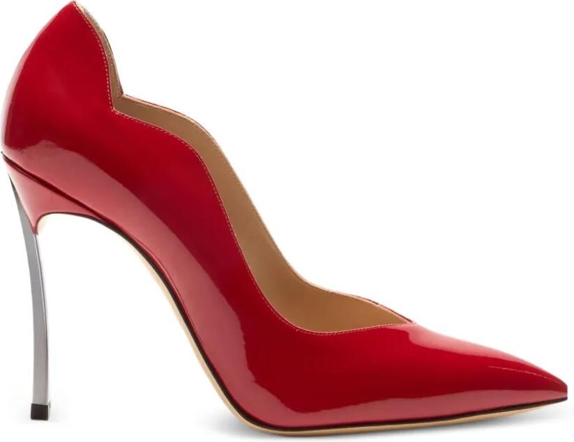 Casadei Blade Mylove pumps met puntige neus Rood