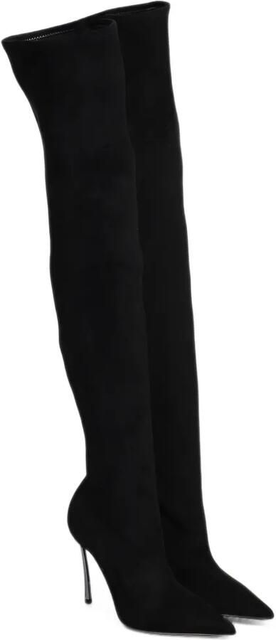 Casadei Blade over-the-knee boots Zwart - Foto 3