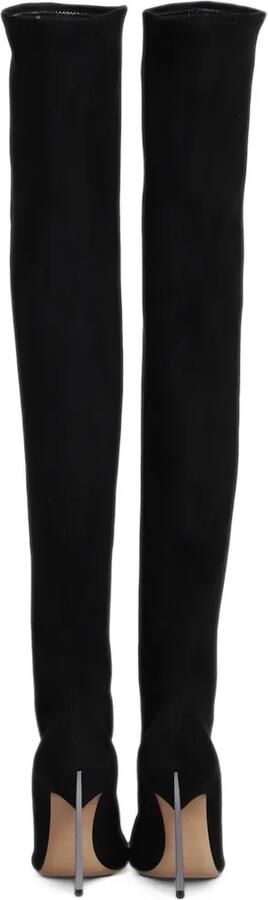 Casadei Blade over-the-knee boots Zwart - Foto 5