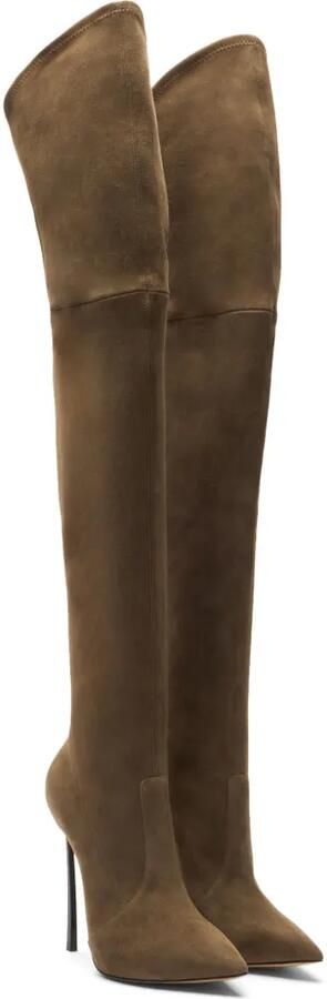 Casadei Blade overknee laarzen Bruin - Foto 2