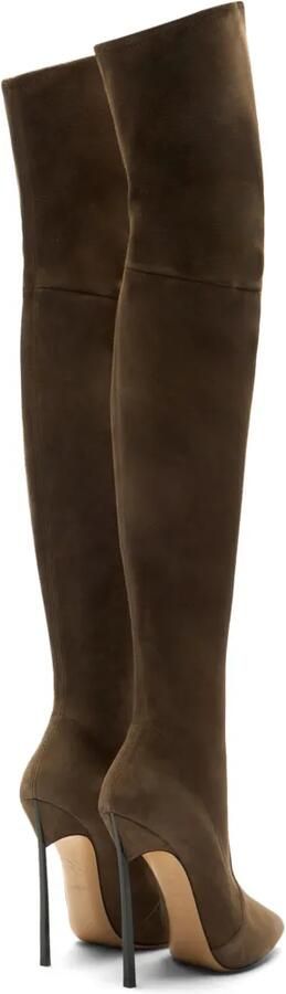 Casadei Blade overknee laarzen Bruin - Foto 3
