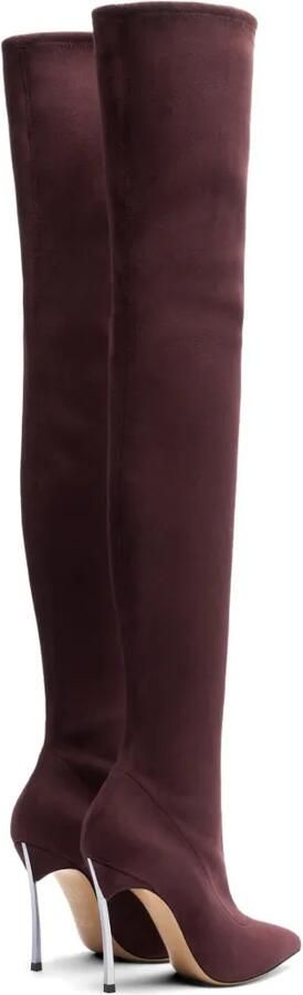 Casadei Blade overknee laarzen Rood - Foto 3