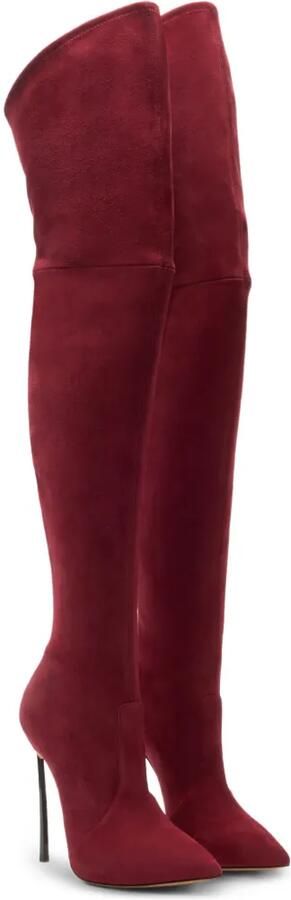 Casadei Blade overknee laarzen Rood - Foto 2