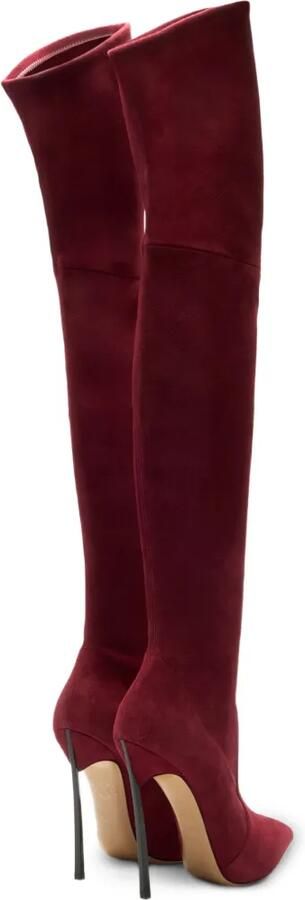 Casadei Blade overknee laarzen Rood - Foto 3