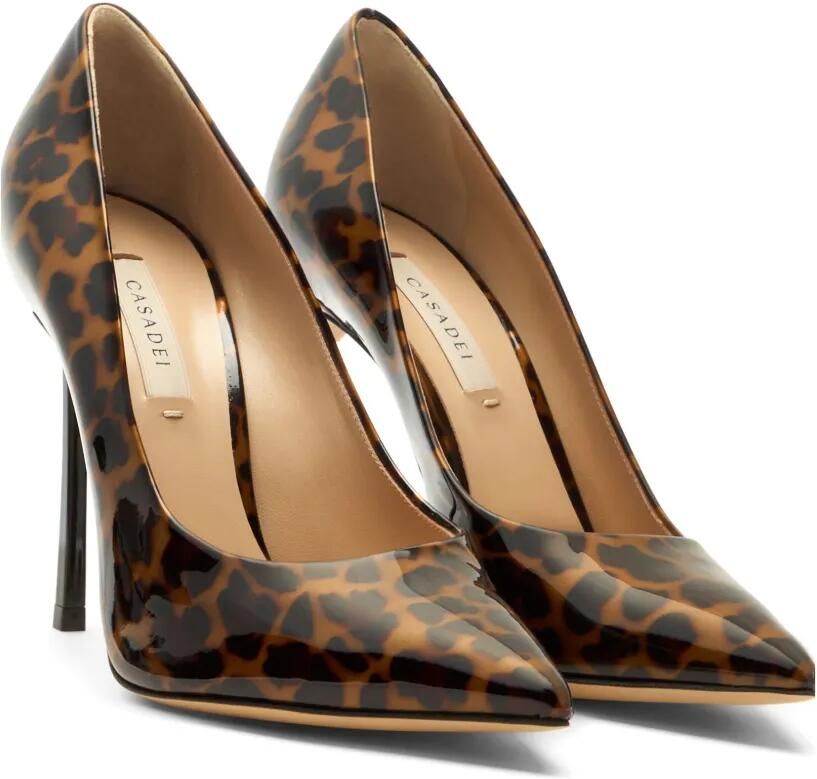 Casadei Blade pumps met luipaardprint Bruin - Foto 2