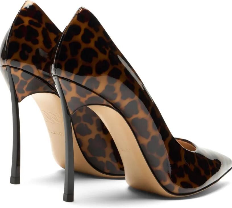 Casadei Blade pumps met luipaardprint Bruin - Foto 3