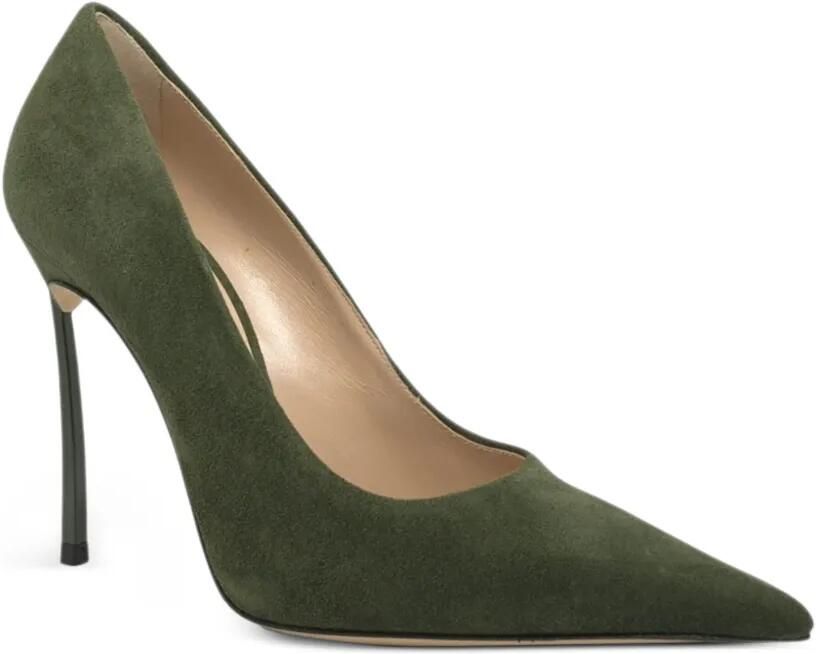 Casadei Blade pumps met puntige neus Groen - Foto 3