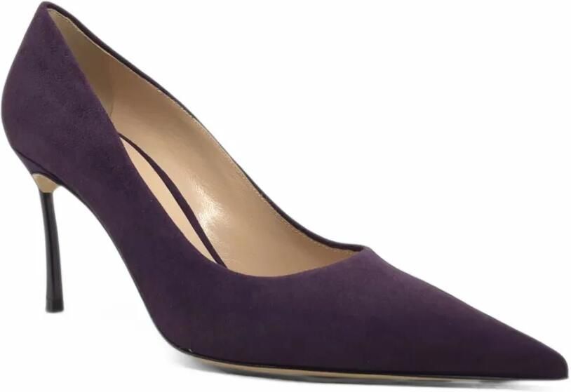 Casadei Blade pumps met puntige neus Paars - Foto 3