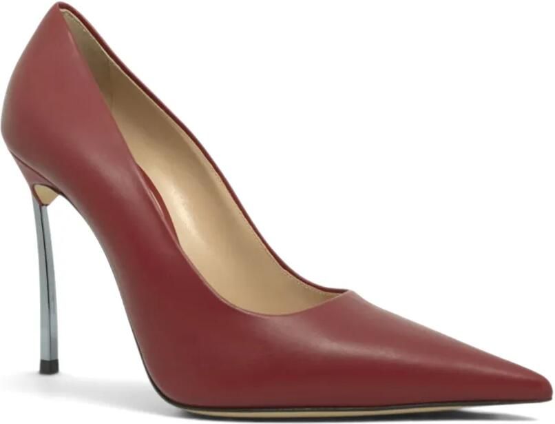 Casadei Blade pumps met puntige neus Rood - Foto 3