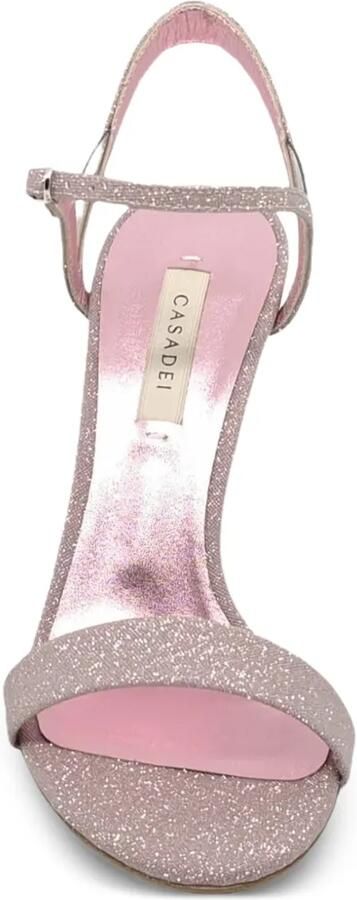 Casadei Blade sandalen met glitter en hak Roze - Foto 5