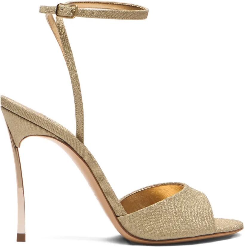 Casadei Blade sandalen met hak Goud