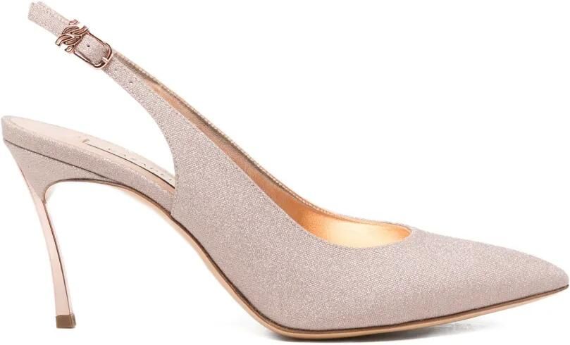 Casadei Blade Solar Eclipse pumps Beige