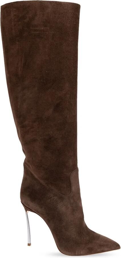 Casadei Blade suède laarzen Bruin