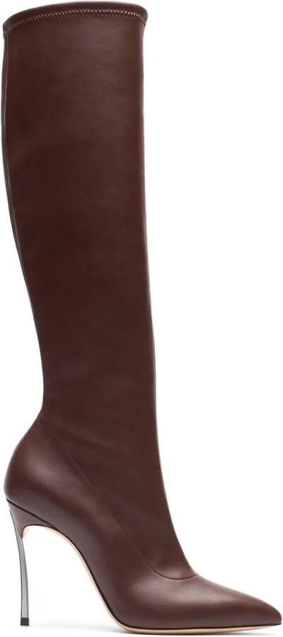 Casadei Blade suède laarzen Bruin