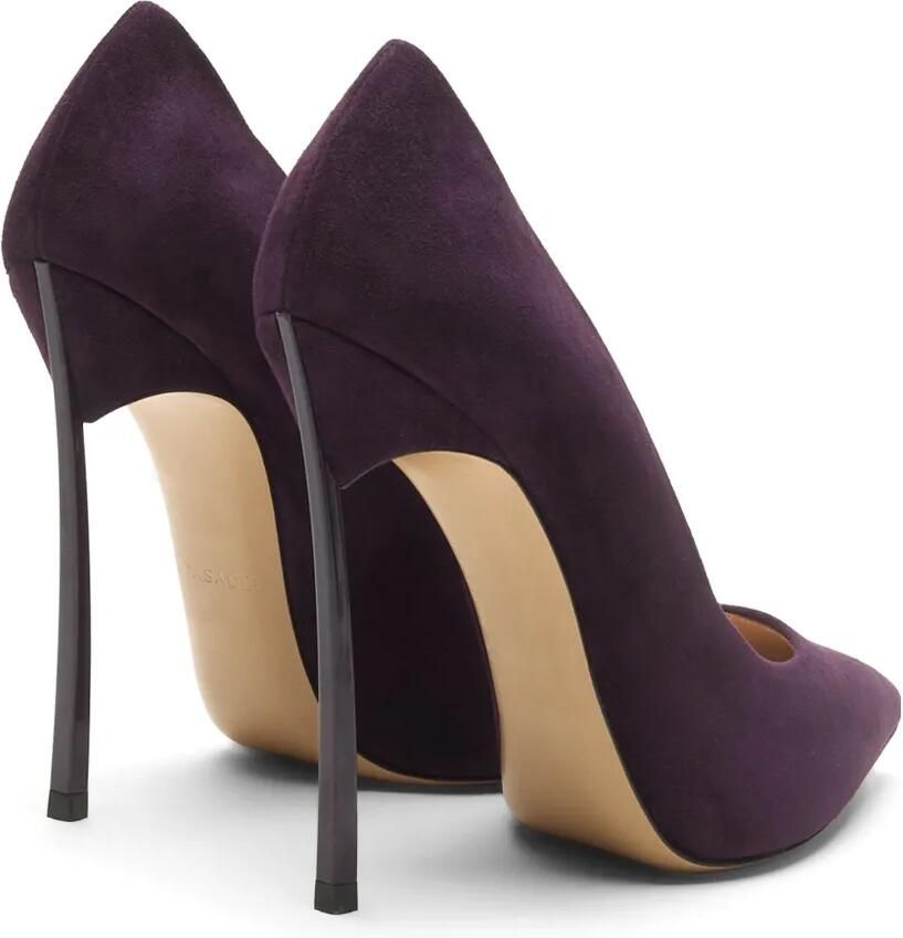 Casadei Blade suède pumps Paars - Foto 2