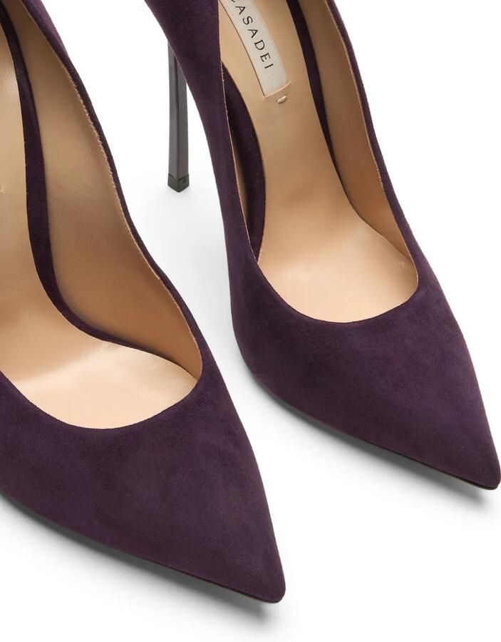 Casadei Blade suède pumps Paars - Foto 4