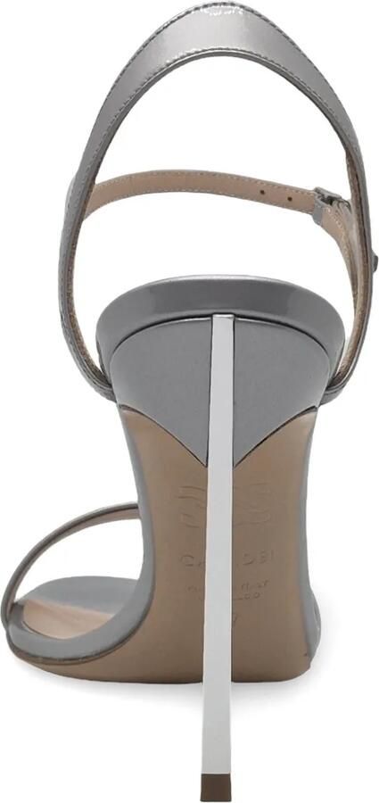Casadei Blade V-Celebrity sandalen met enkelbandje Grijs - Foto 4